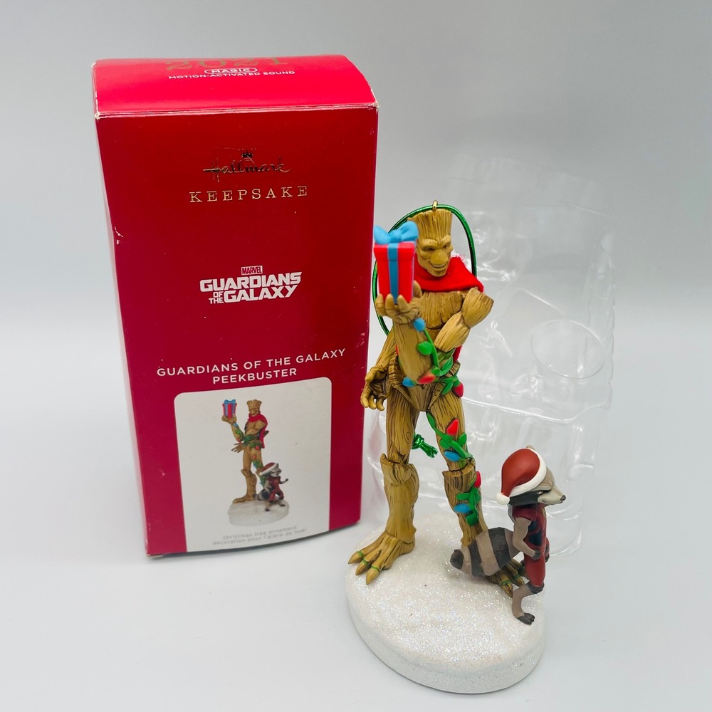 2021 Hallmark Guardians of the Galaxy Peekbuster‎ Ornament